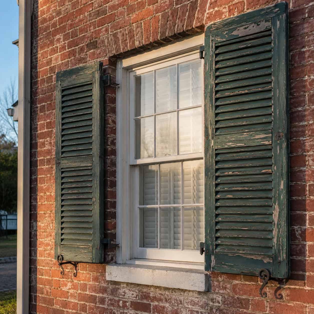 Operable Shutters With Shutter Dogs