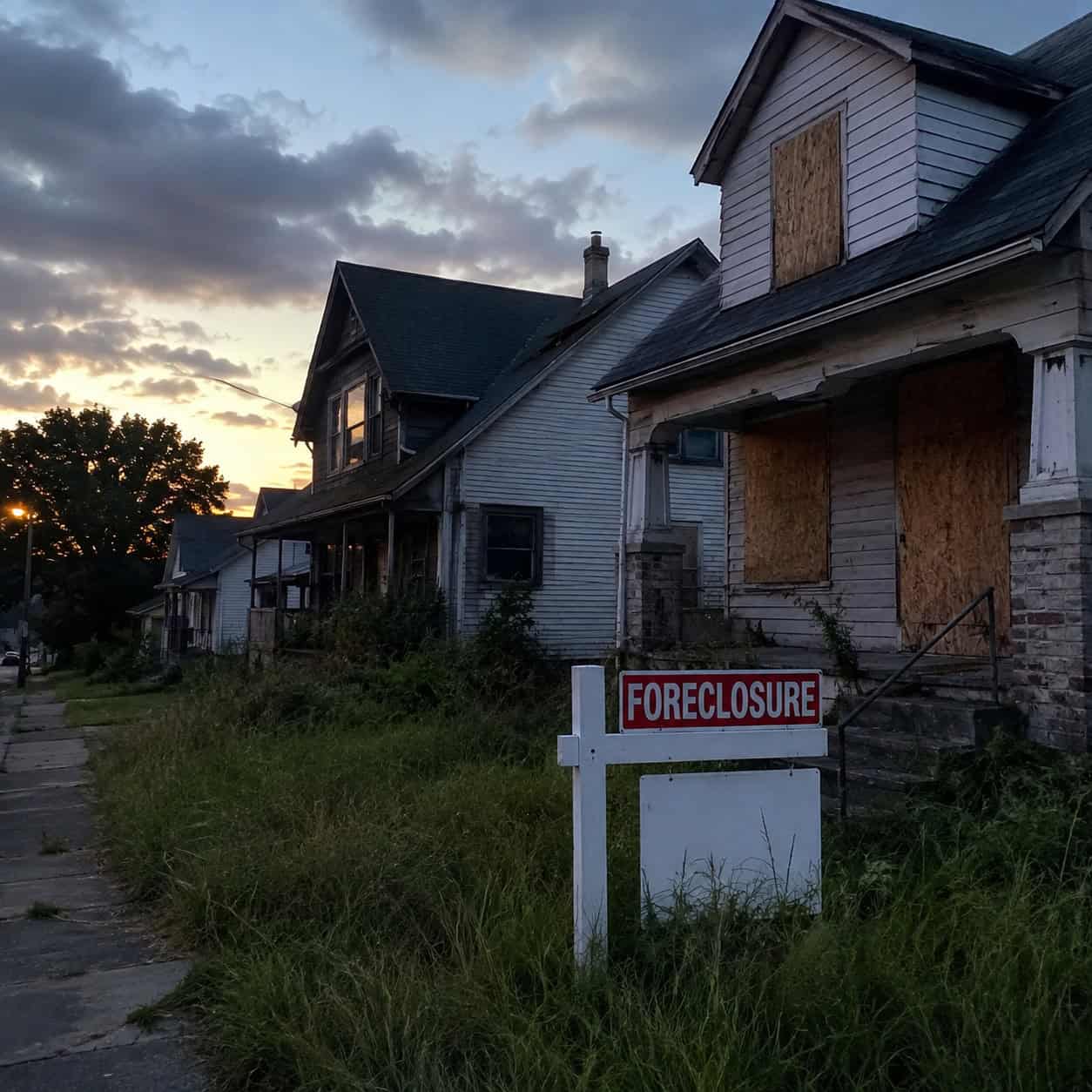 Streets Packed With Rentals, Foreclosures, and Vacant Homes
