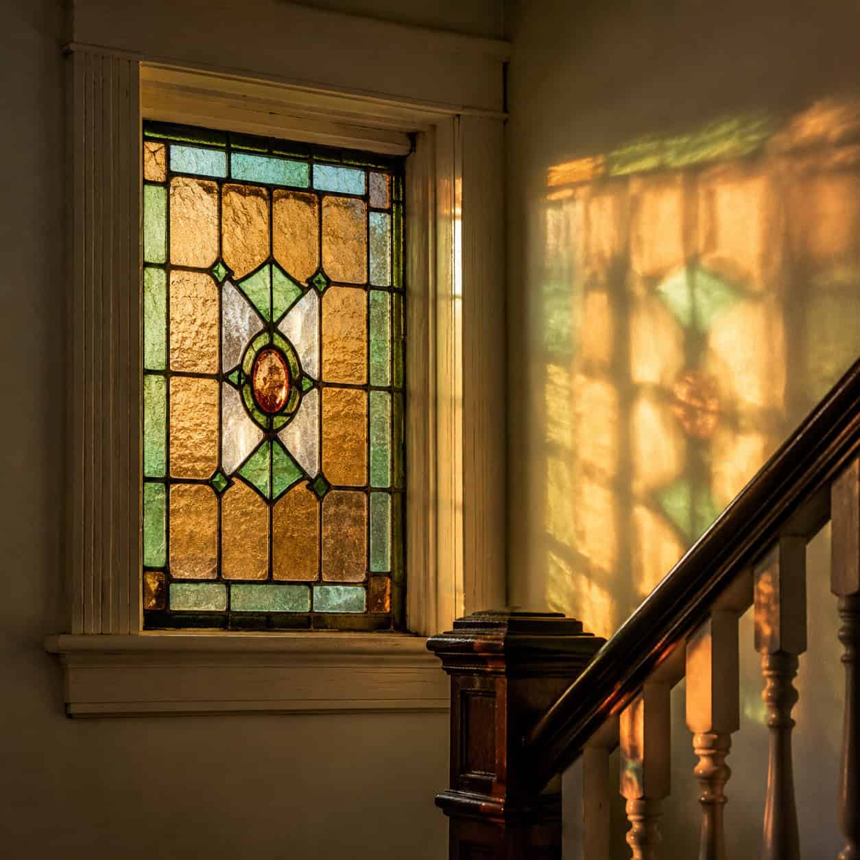 Leaded and Stained Glass Accent Windows