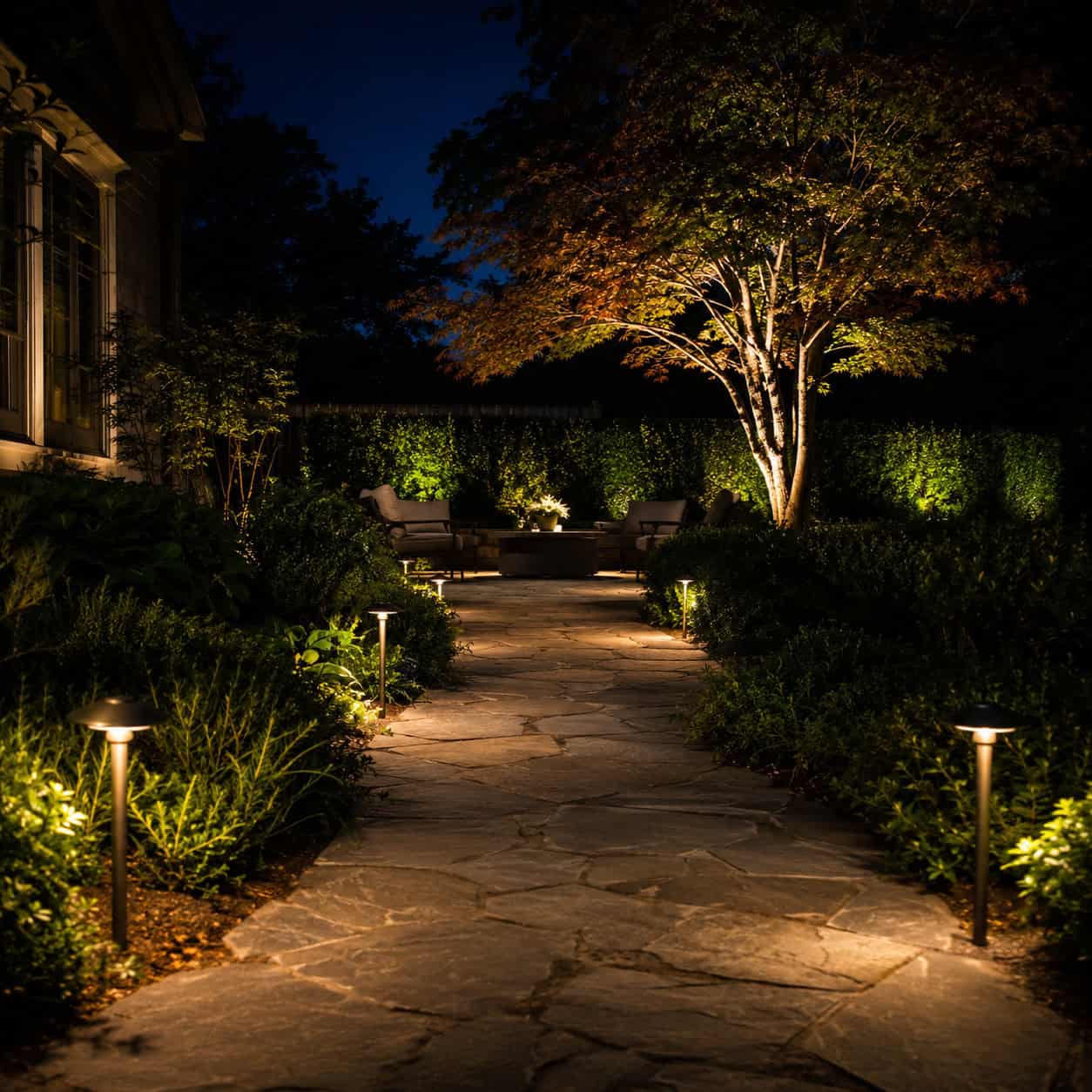 Low-Voltage Path Lighting