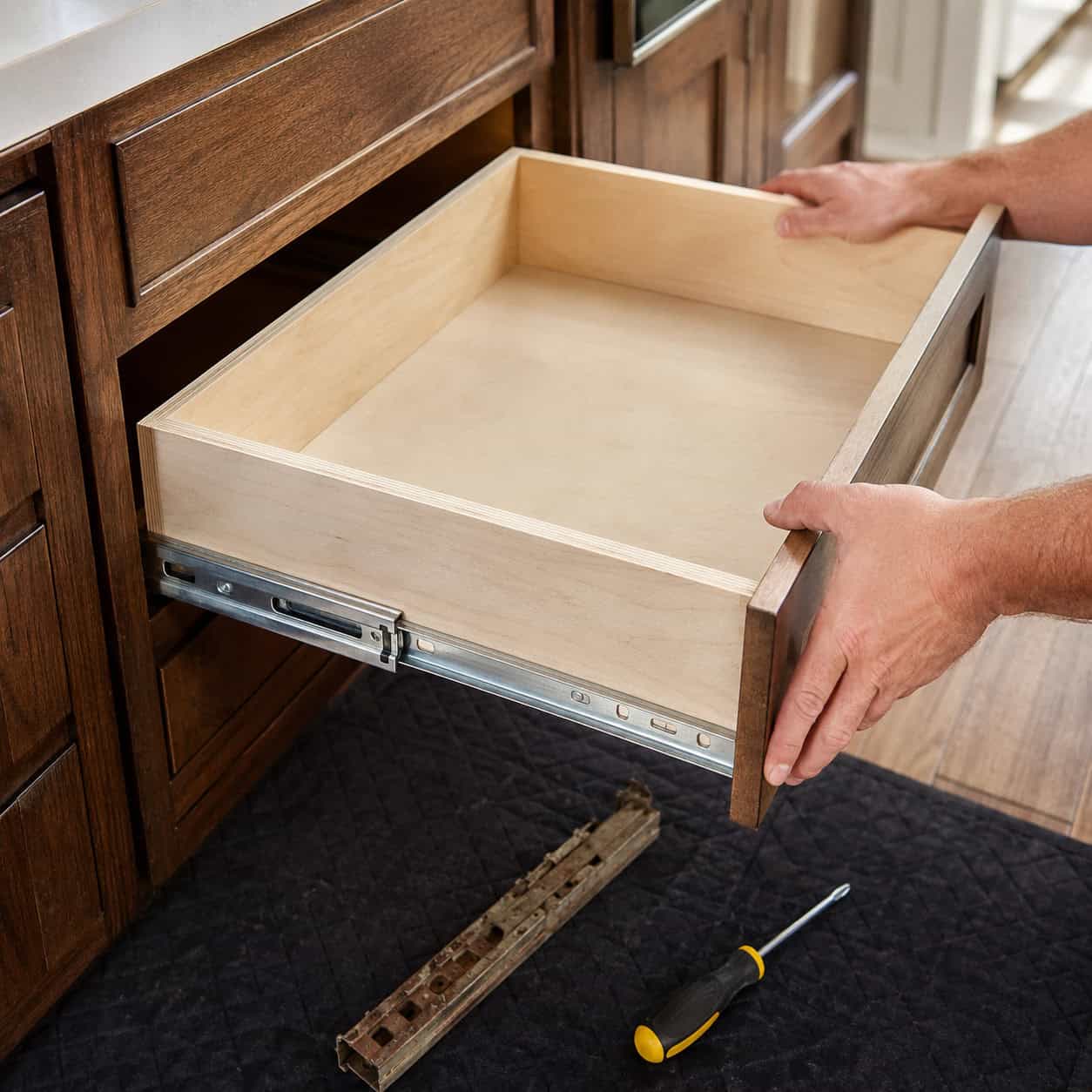 Replace Just the Drawer Boxes and Slides