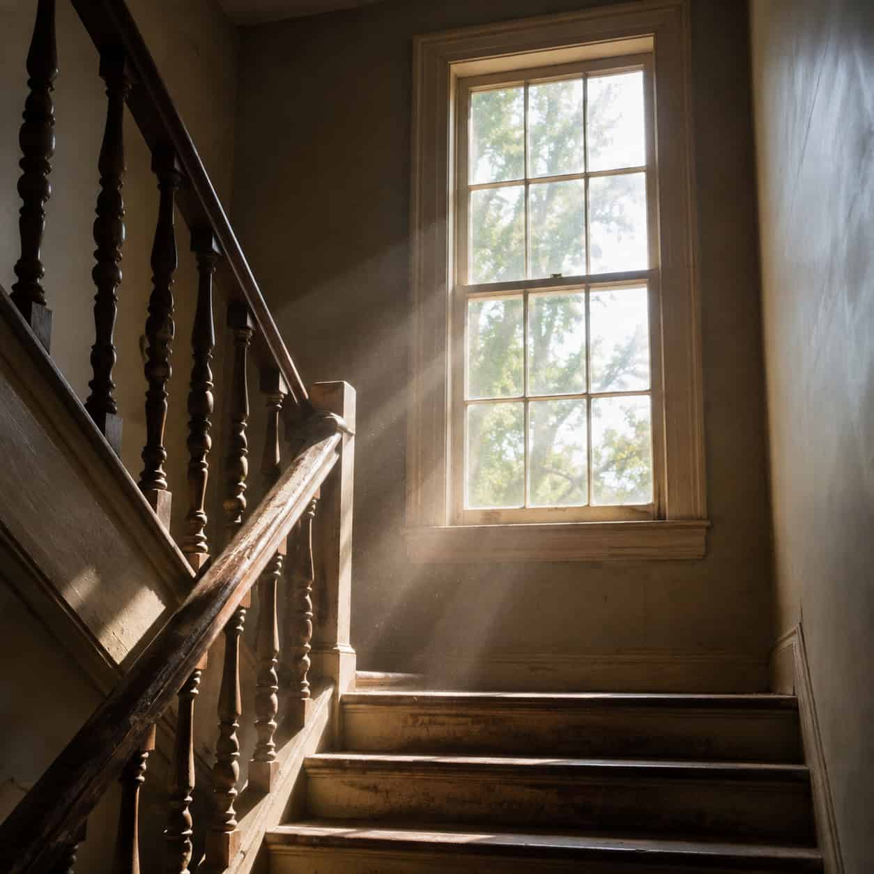 The Window on the Stair Landing