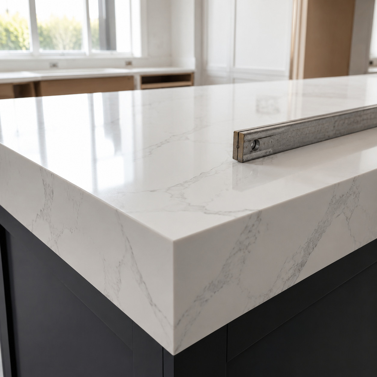 Upgrade the countertops to stone or quartz