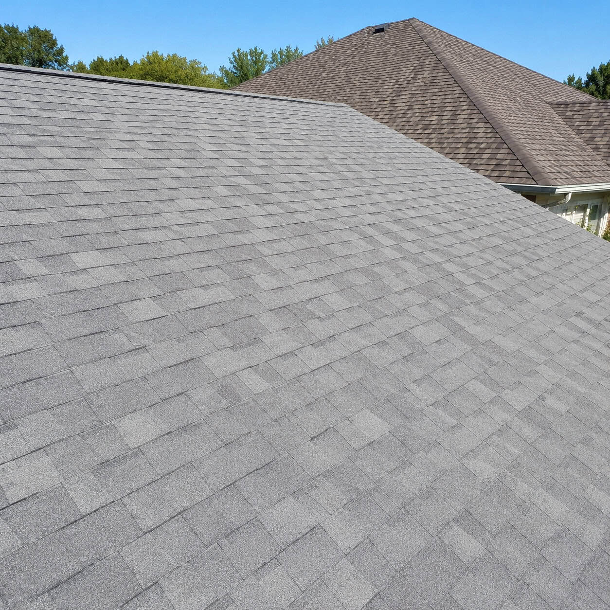 Flat Three-Tab Shingles