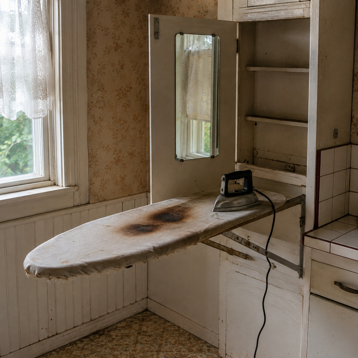 The Built-In Ironing Board Cabinet