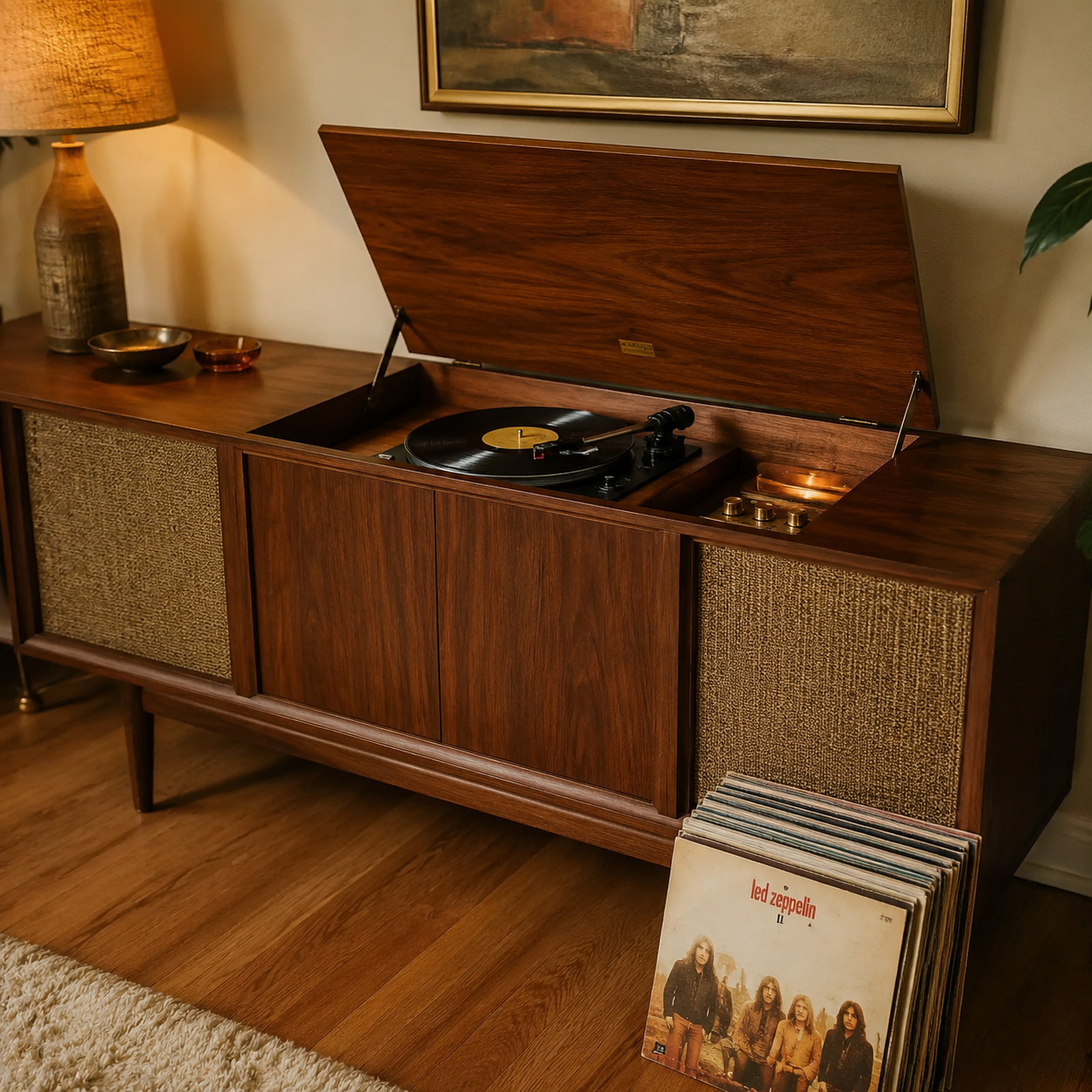 The Console Stereo Cabinet