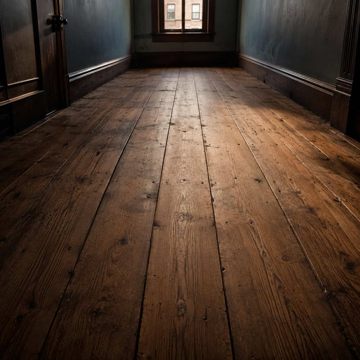 Floorboards Running the Long Way