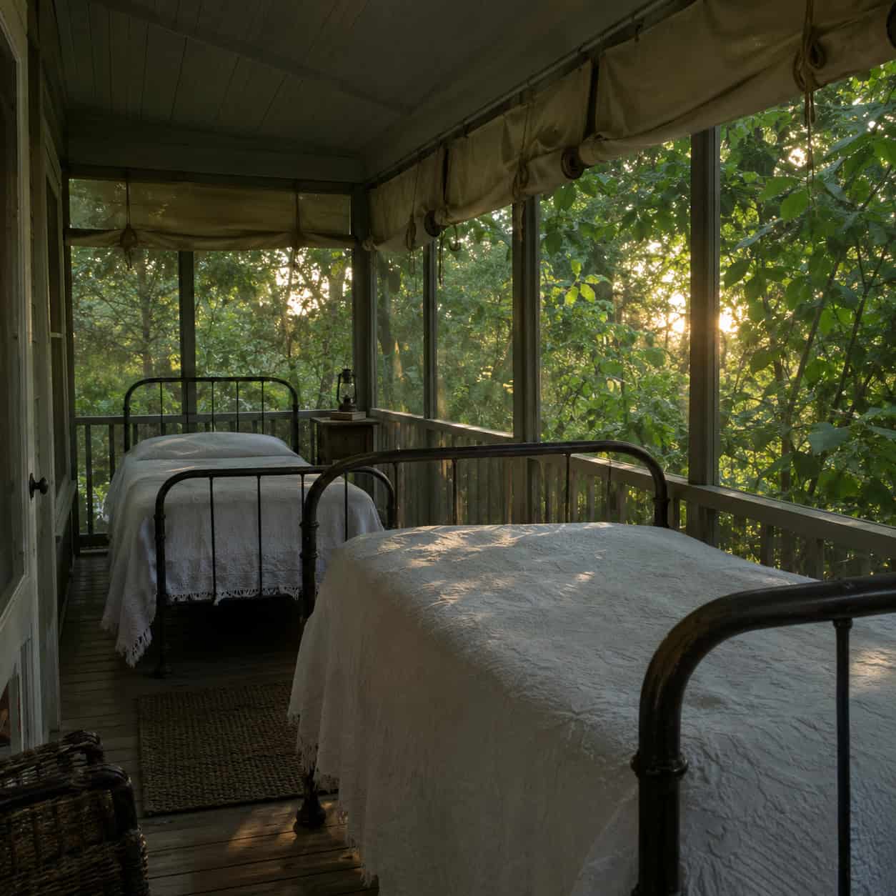 The Sleeping Porch and the Sun Porch