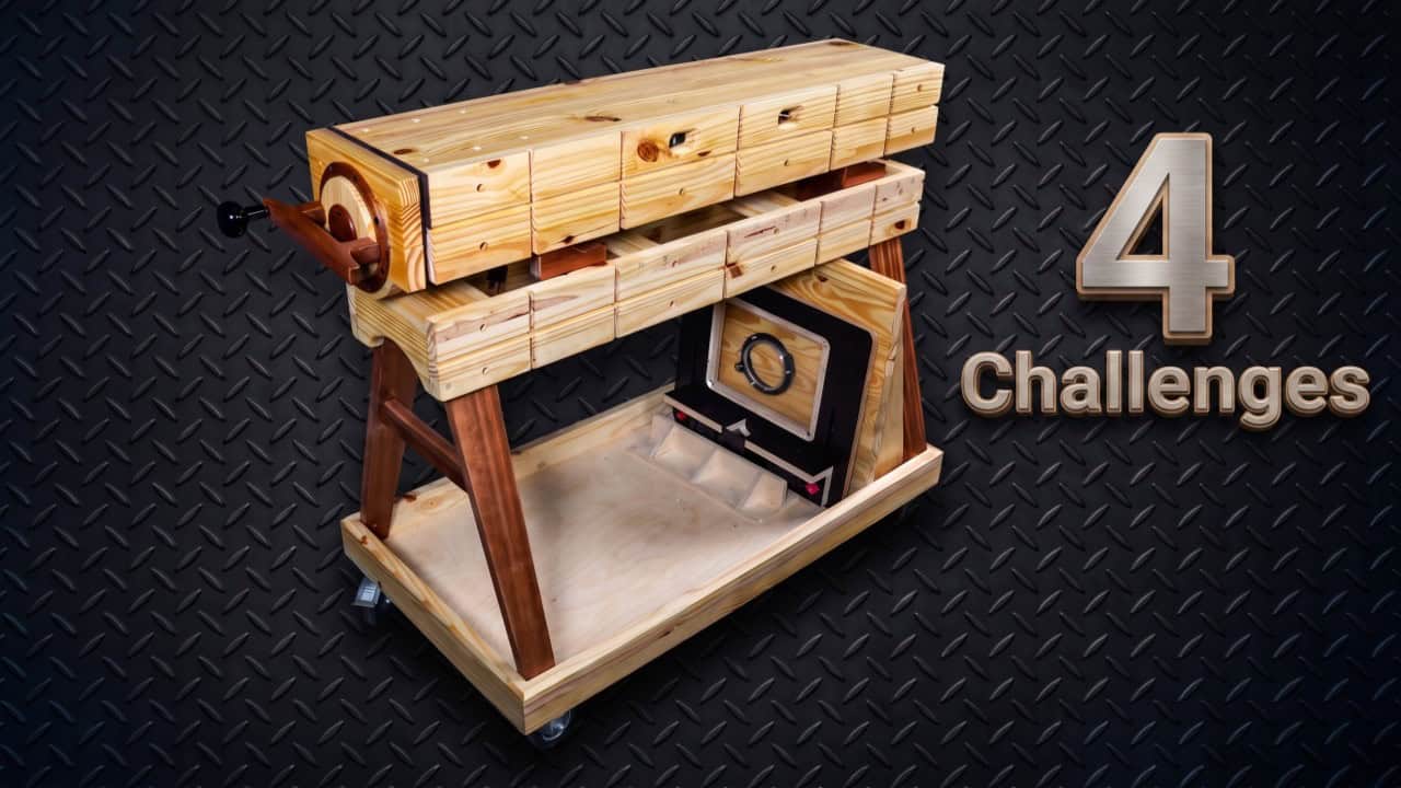 Izzy Swan's Ultimate Portable Workbench Build