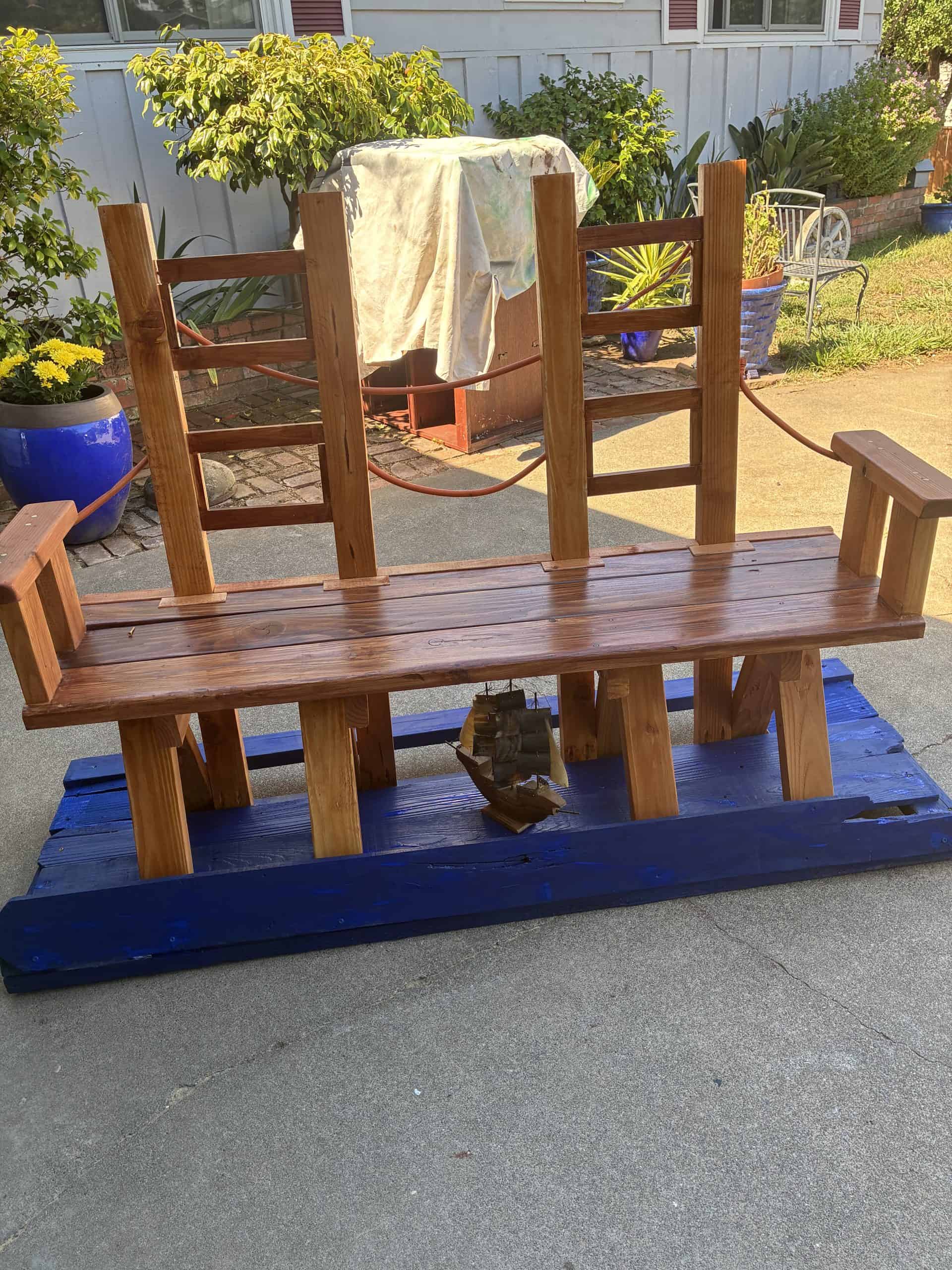 Golden Gate Bridge Bench — reader project photo 2