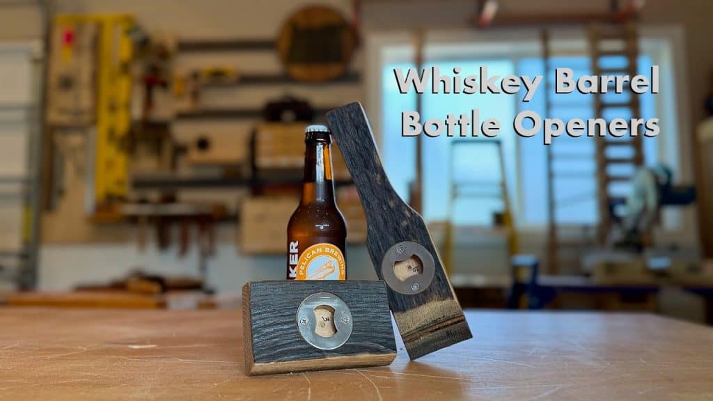 Whiskey Barrel Staves Turned Into Bottle Openers