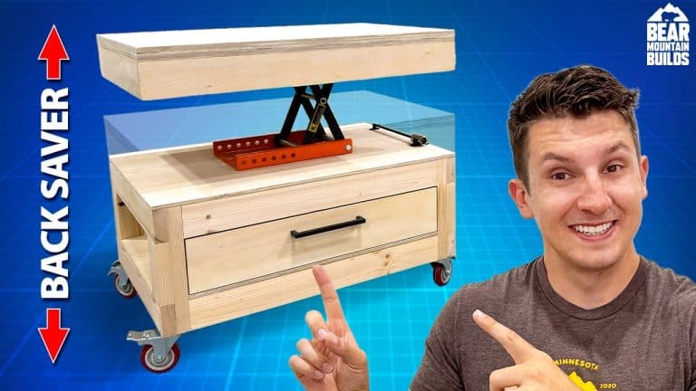 This Adjustable Lift Table Solves a Big Shop Problem