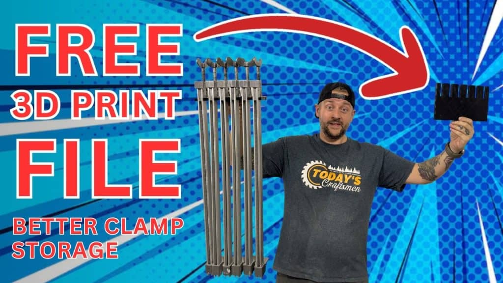 Rethinking Clamp Storage with a 3D-Printed Rack System