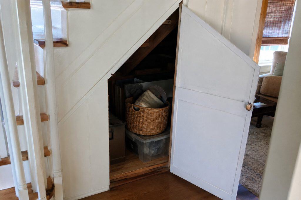 The Secret Storage Old Houses Hid Under Stairs and Eaves