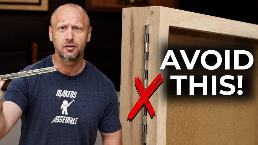 The Right Way to Install Piano Hinges Flush