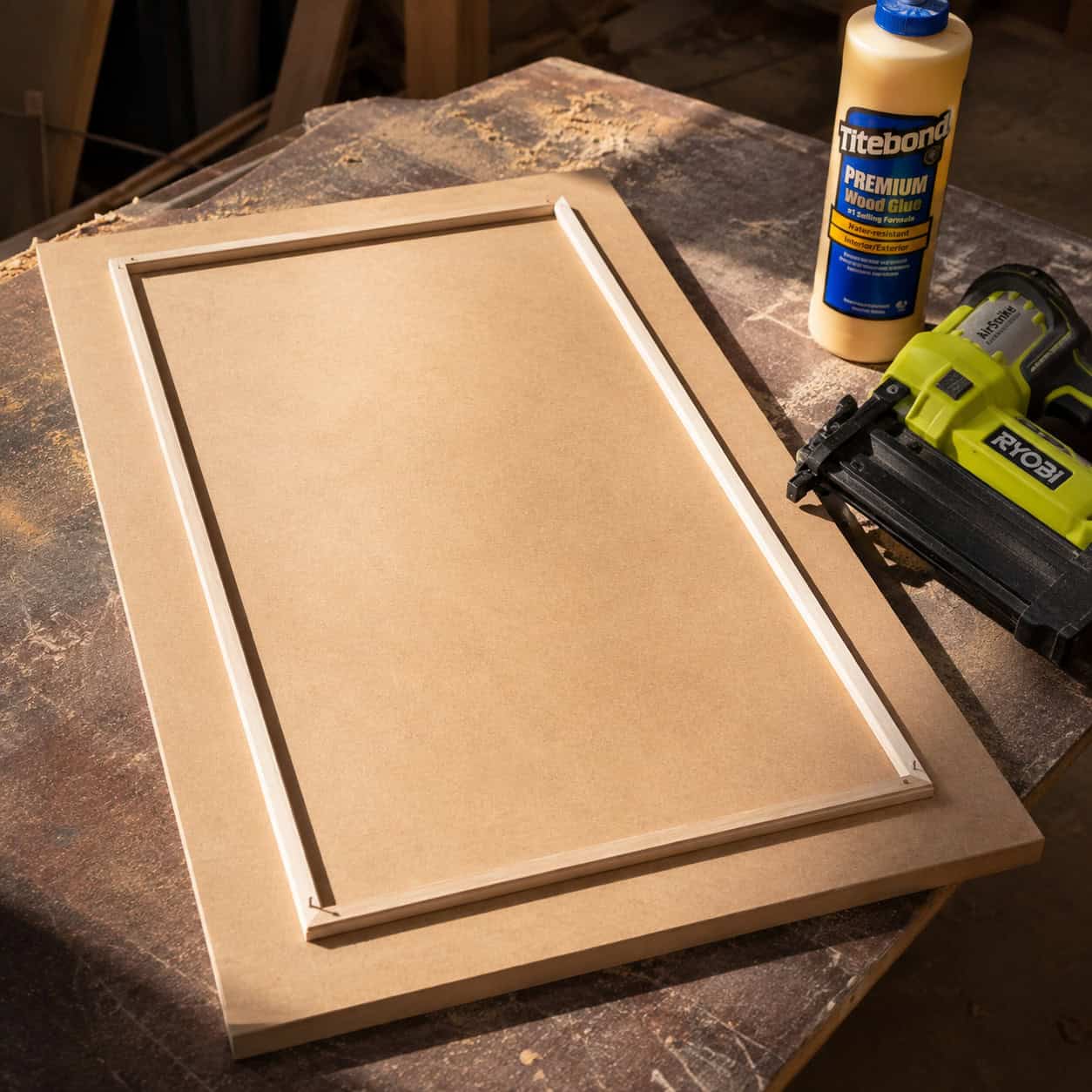Add Shaker Trim to Flat Doors