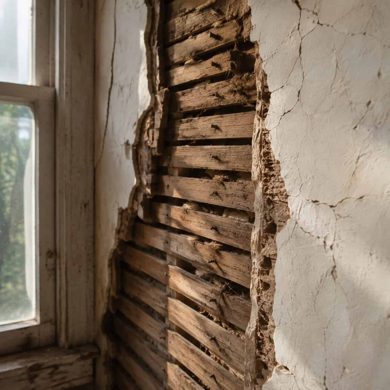 Three-Coat Plaster Over Wood Lath