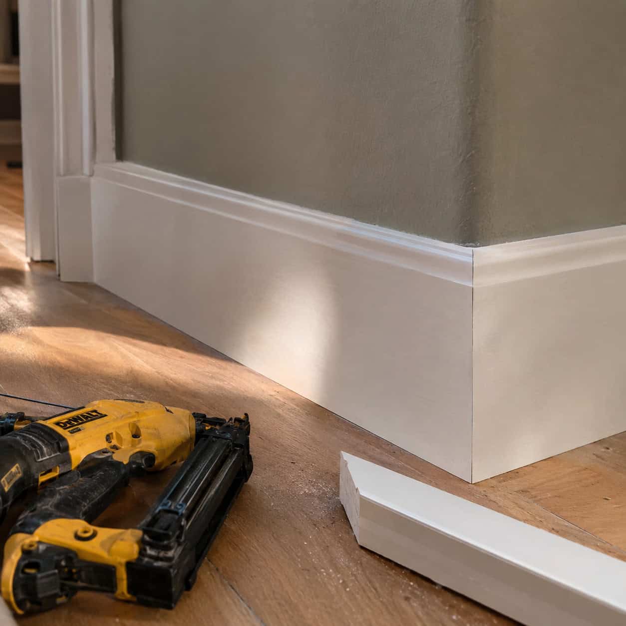 Beef up the baseboards
