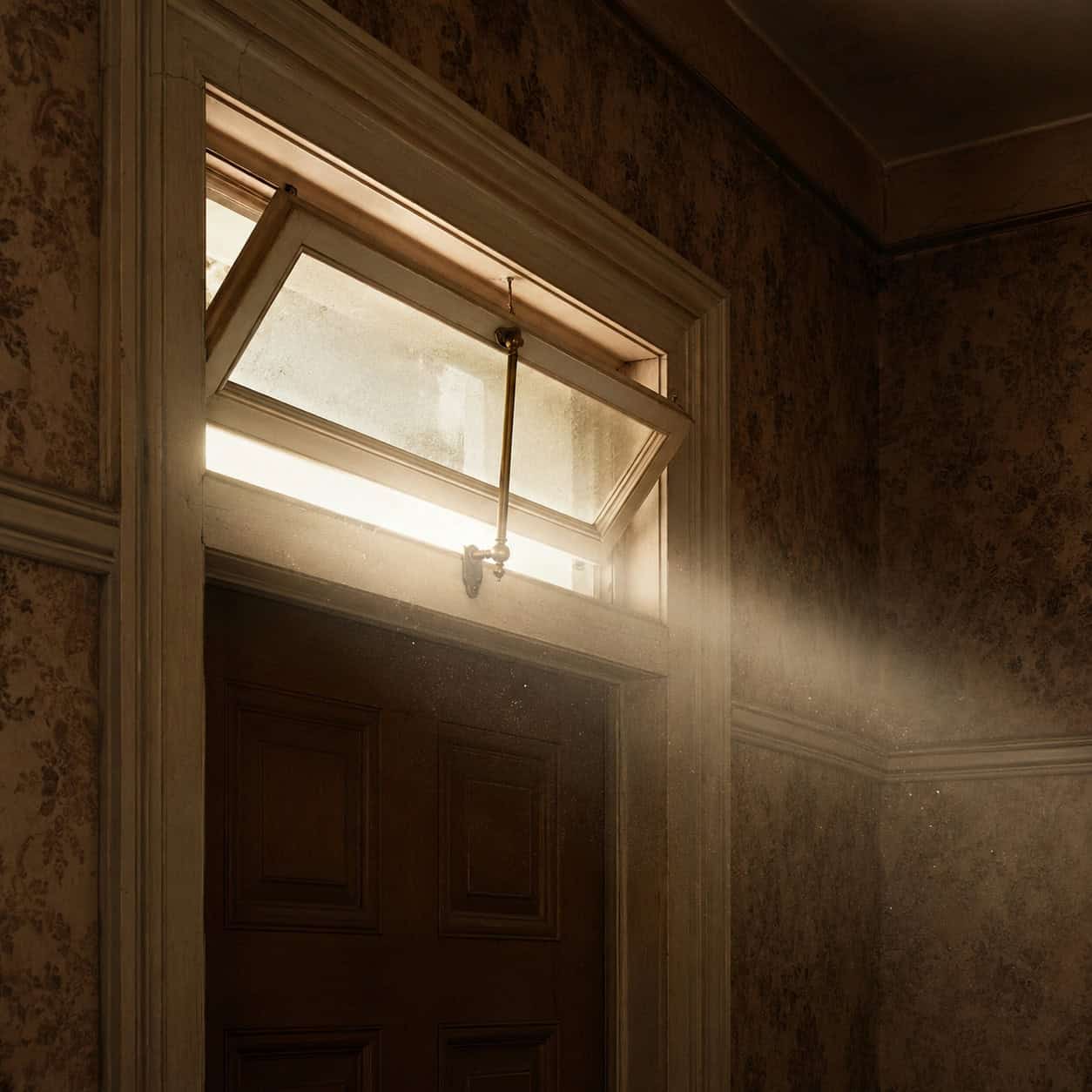 The Transom Window Over the Door