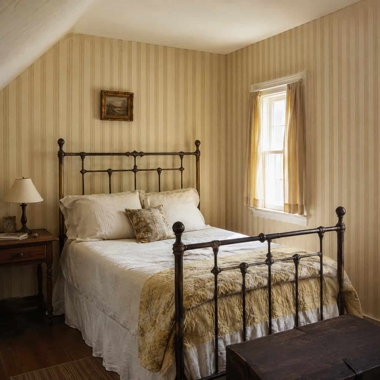 Vertically Striped Wallpaper