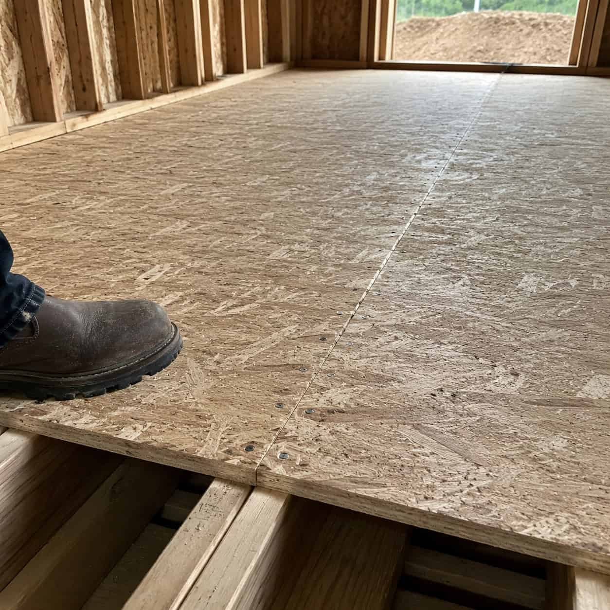 A Subfloor That Was Nailed, Not Glued and Screwed