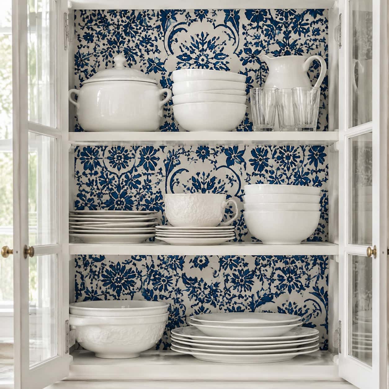 Wallpaper the Cabinet Interiors