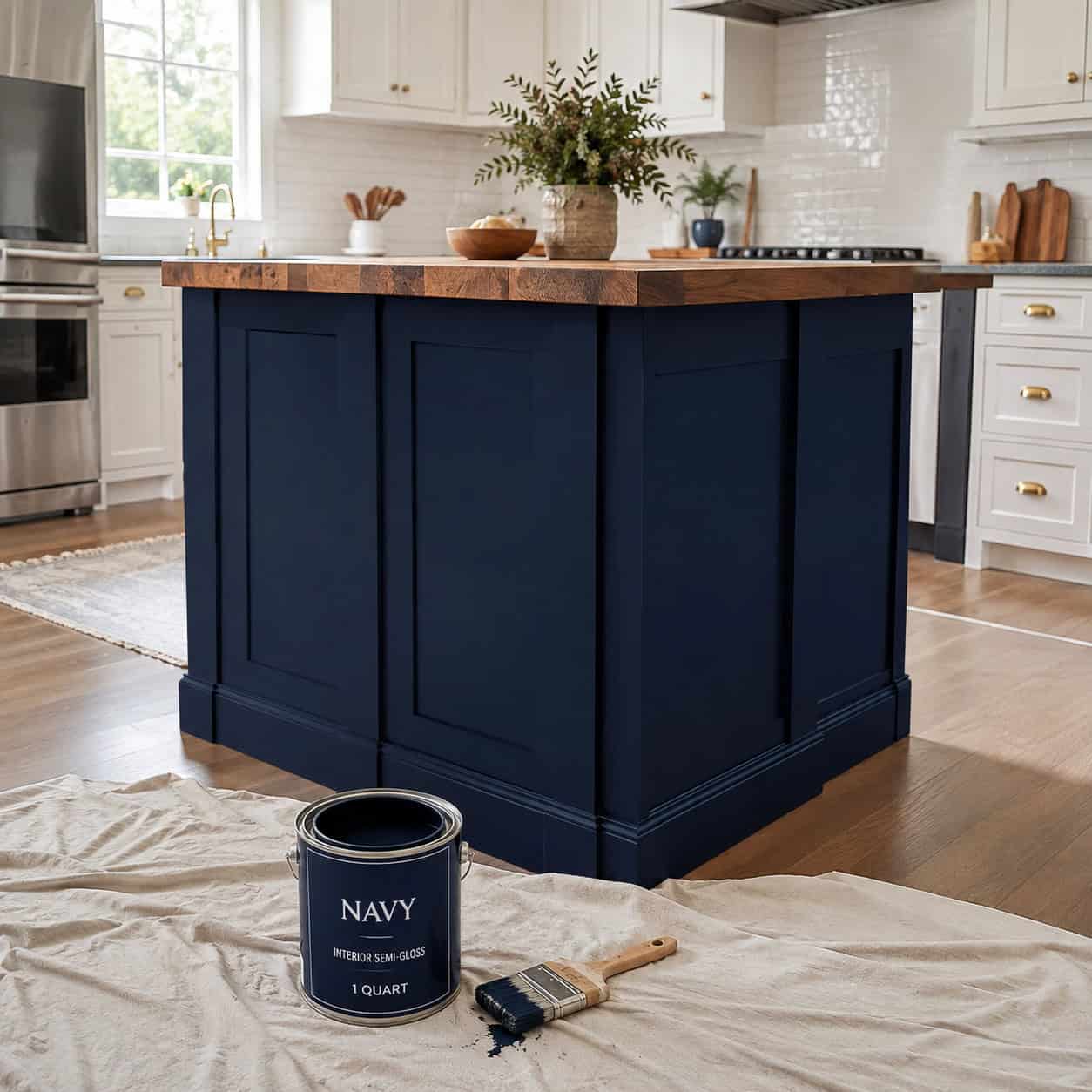 Paint the Island a Contrasting Color