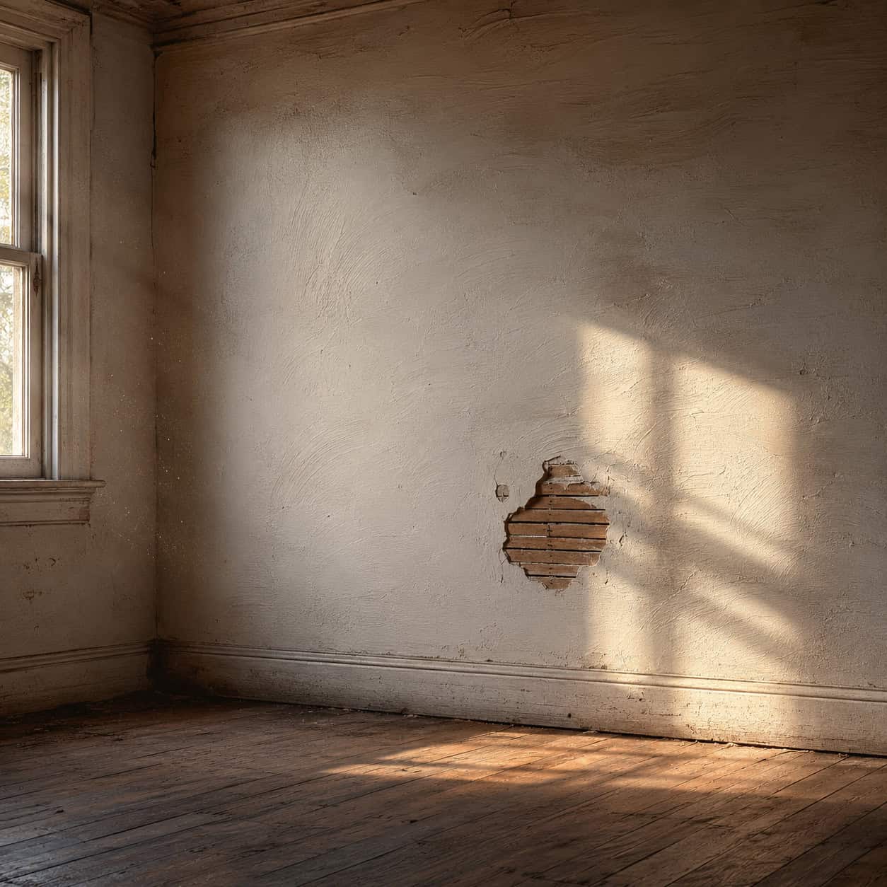 Plaster Walls That Aren't Perfectly Flat