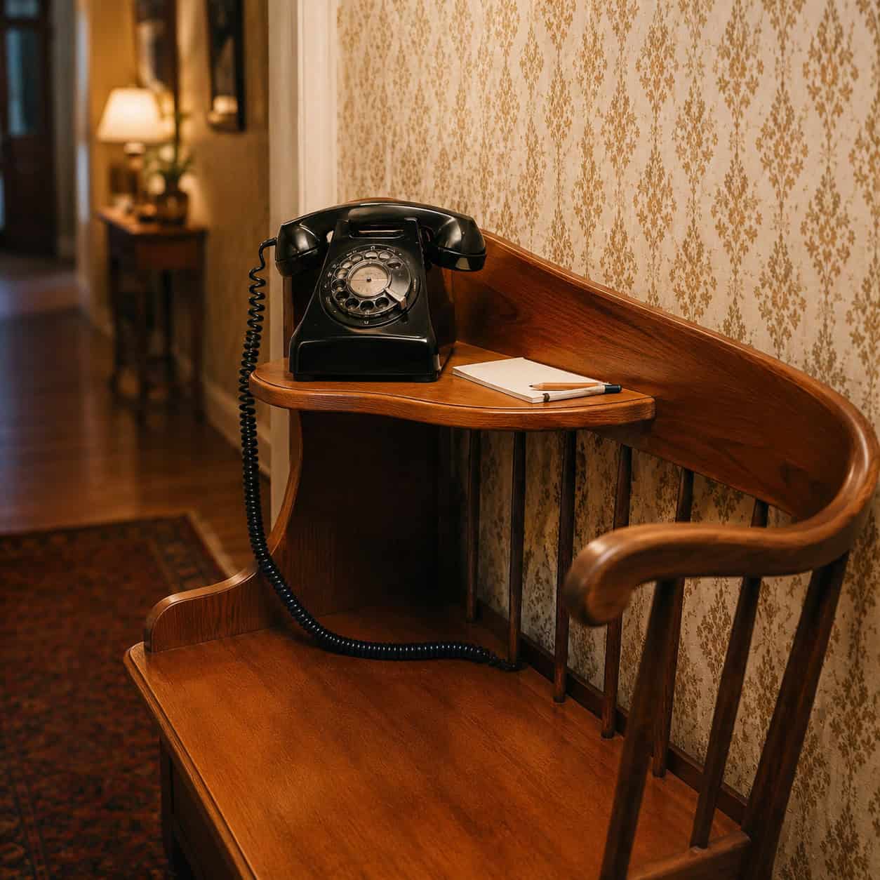The Gossip Bench (Telephone Table)
