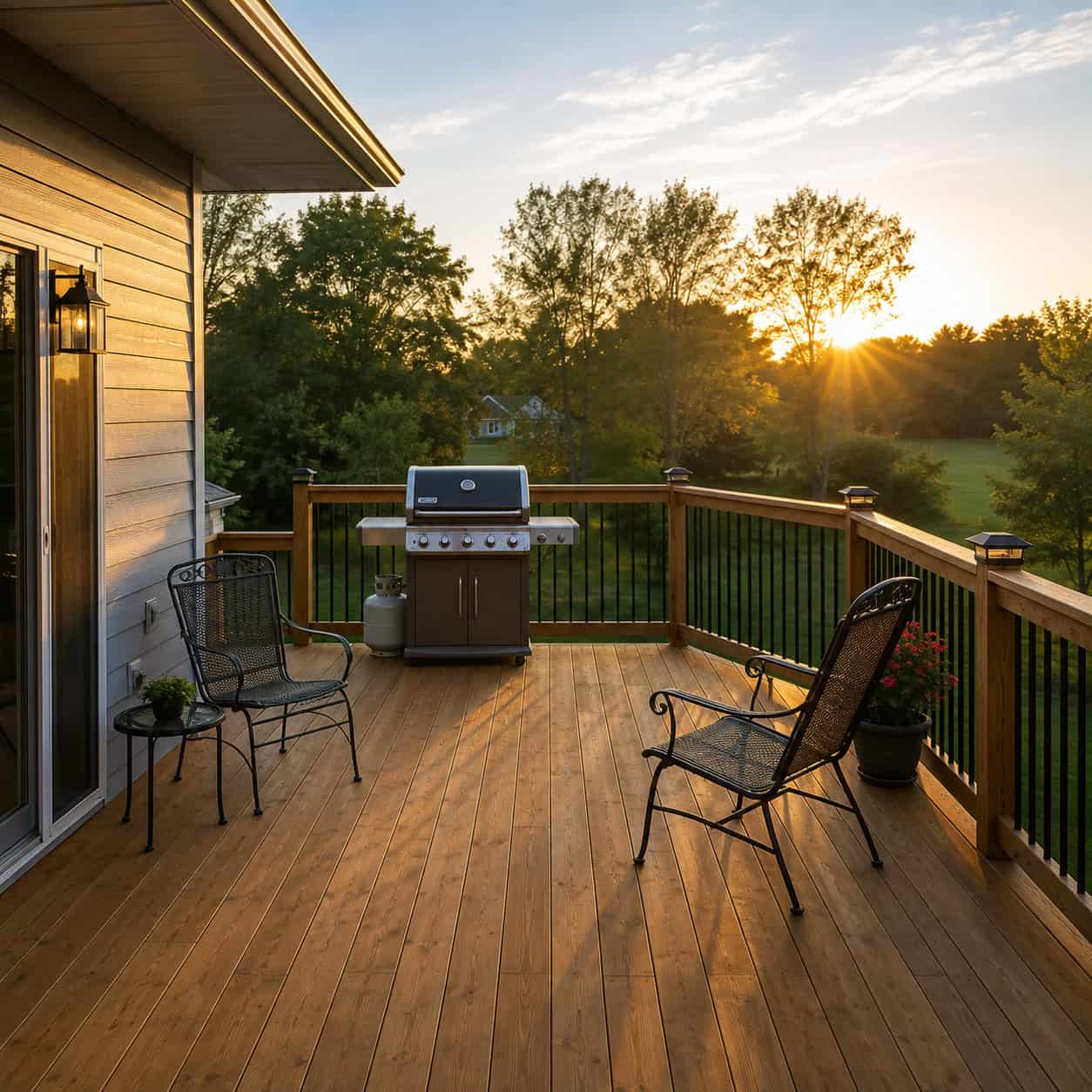 A Wood Deck