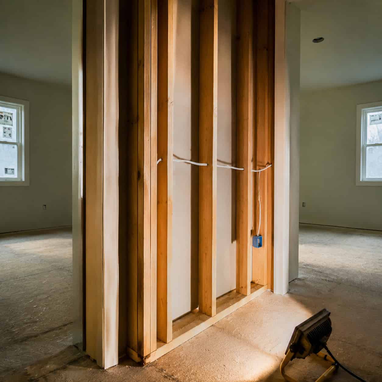 Interior Walls With Zero Sound Insulation