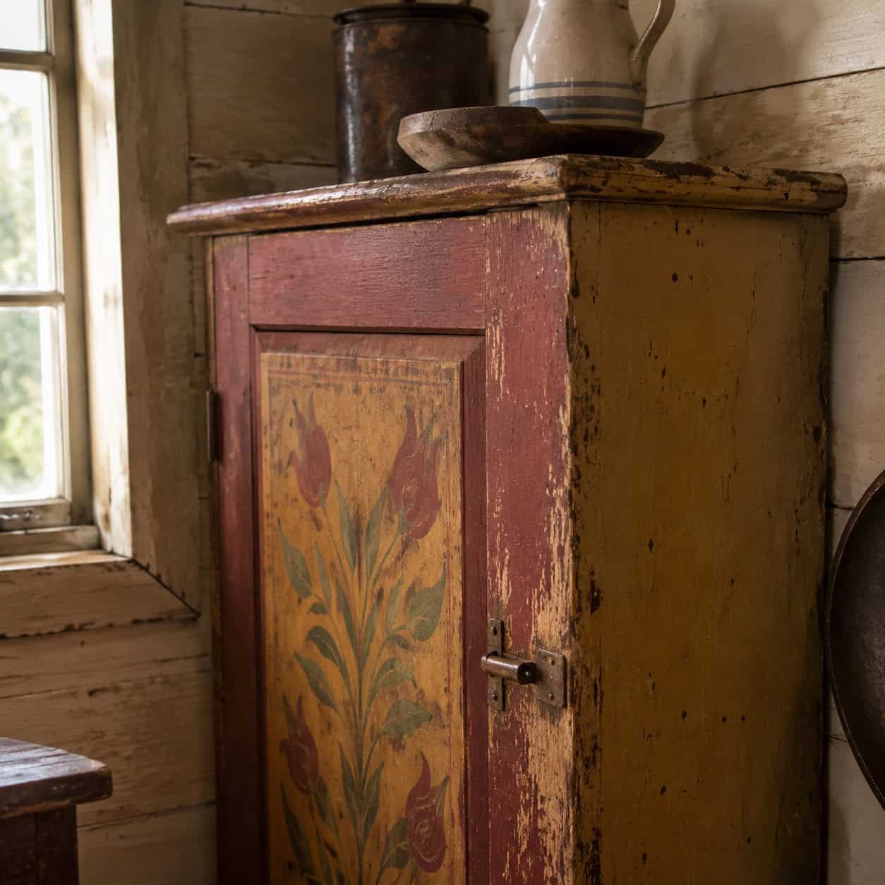 Original Paint Left Exactly Where It Fell