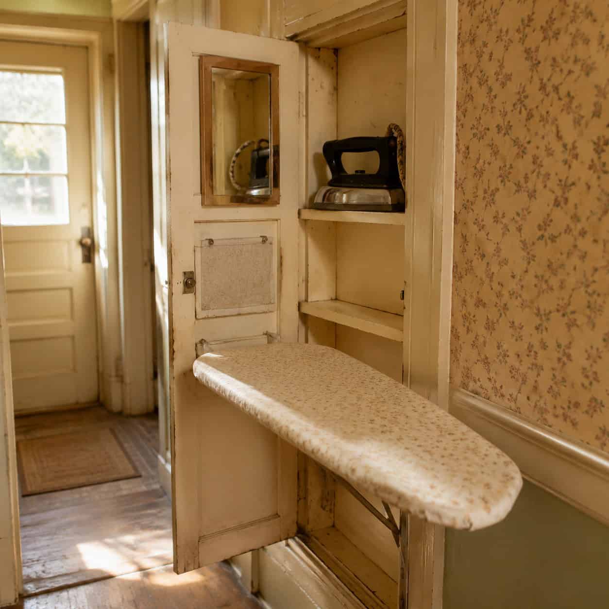 The Built-In Ironing Board Cabinet