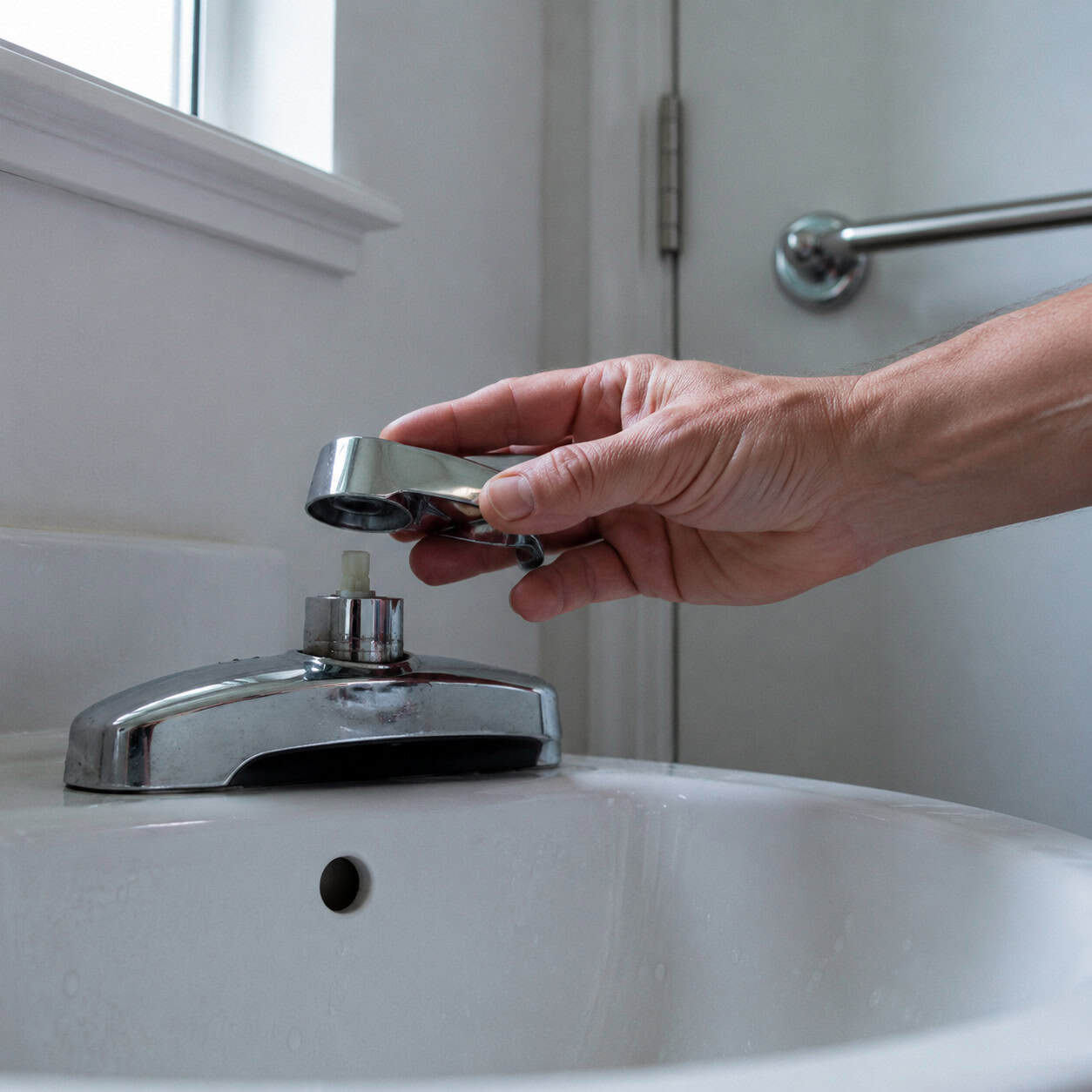 Chrome-Plated Plastic Faucets and Stamped Hinges