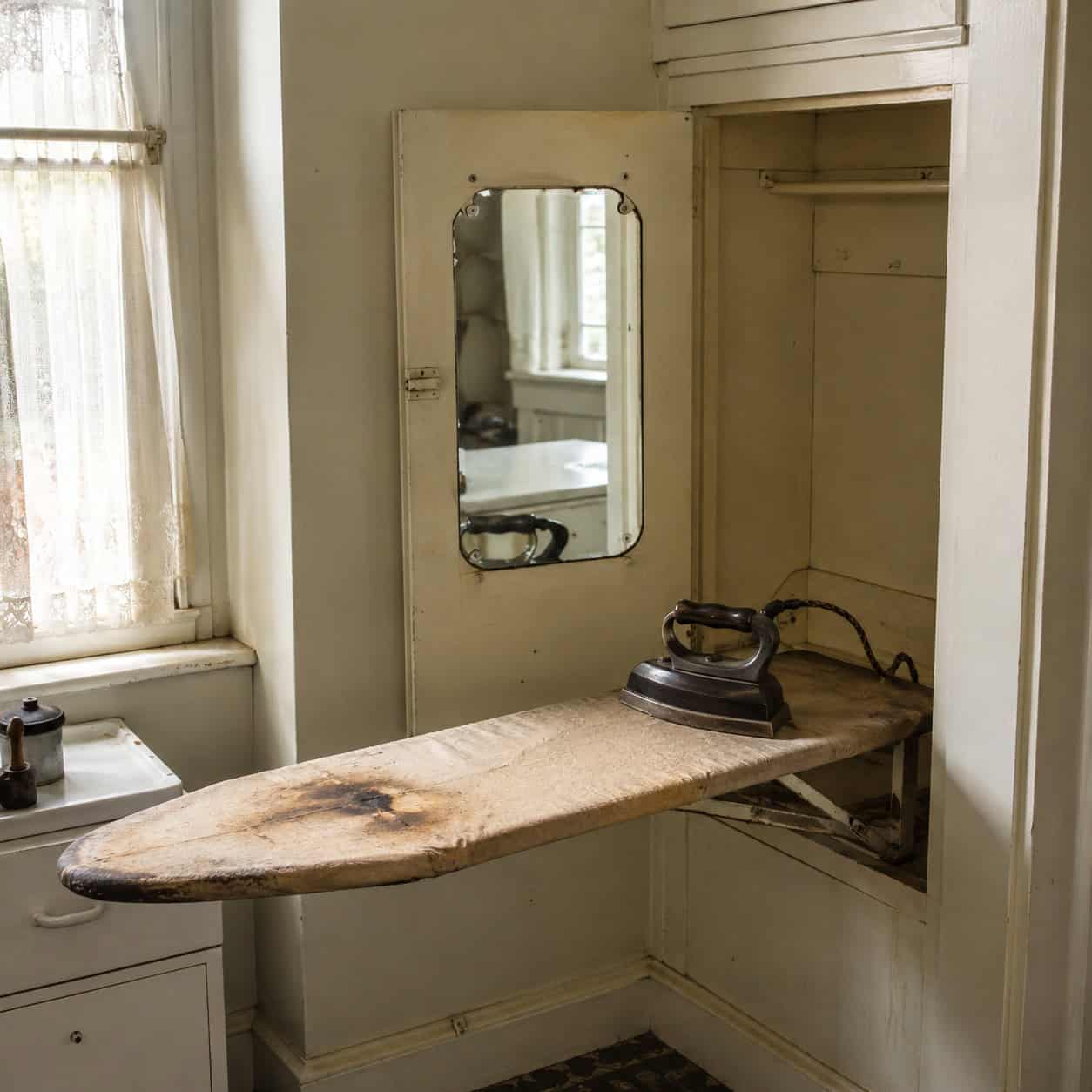 The Built-In Ironing Board Cabinet
