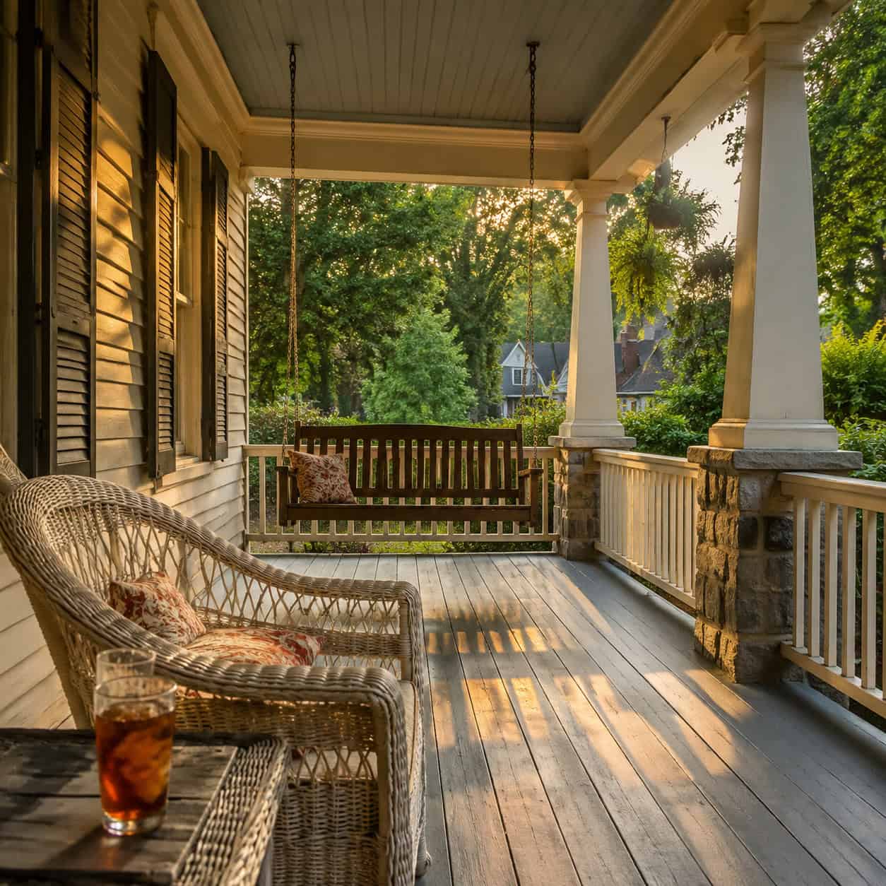 The Deep, Full-Width Front Porch