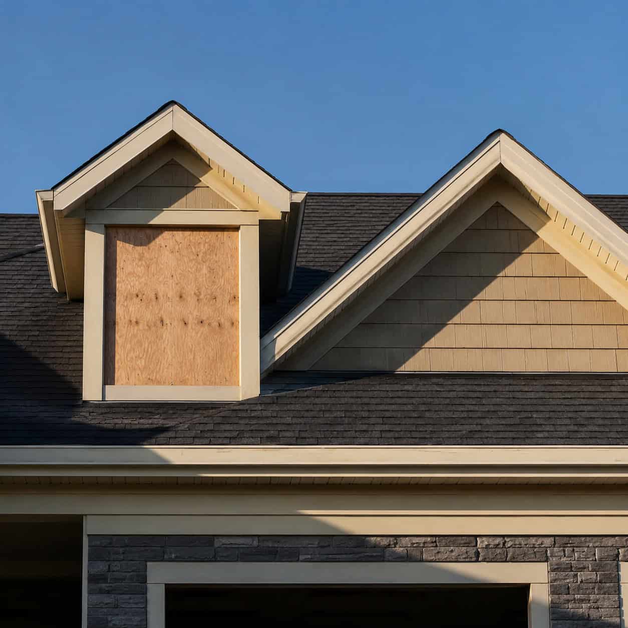 Decorative Gables and Dormers That Open Onto Nothing