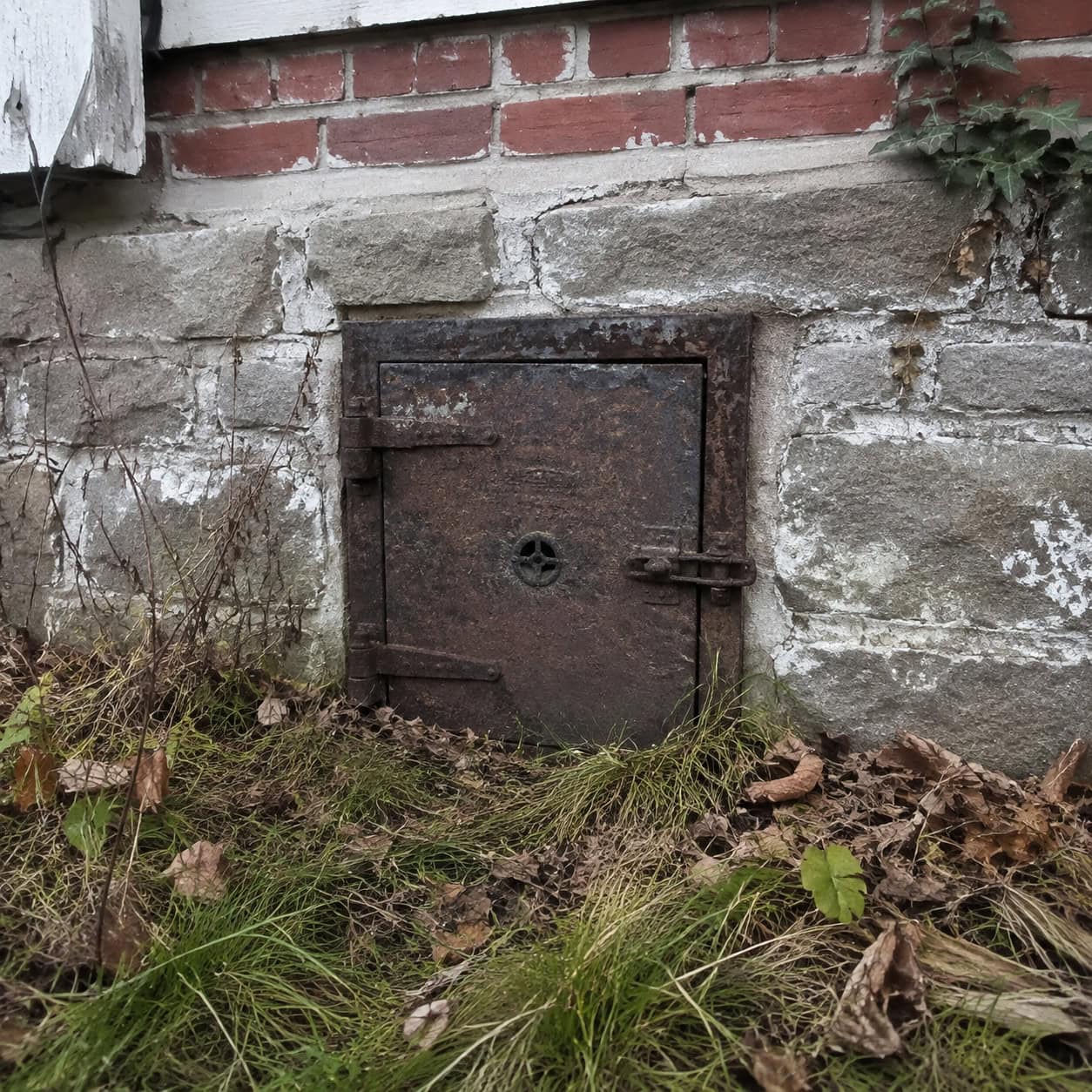 The Coal Chute Door in the Foundation