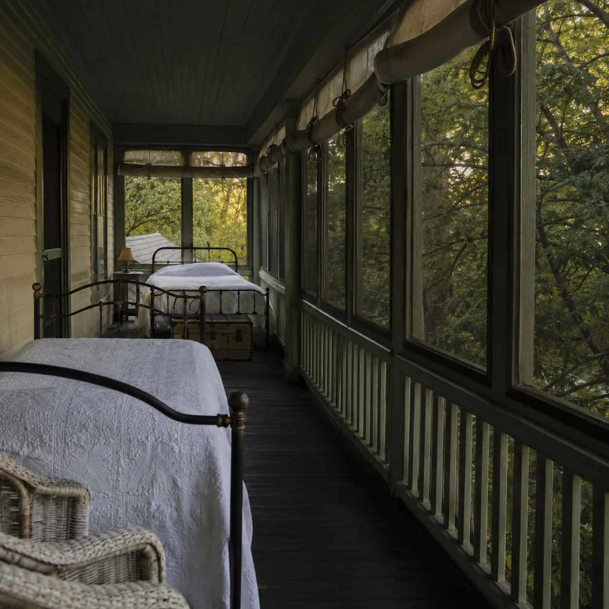 The Sleeping Porch and the Sun Porch
