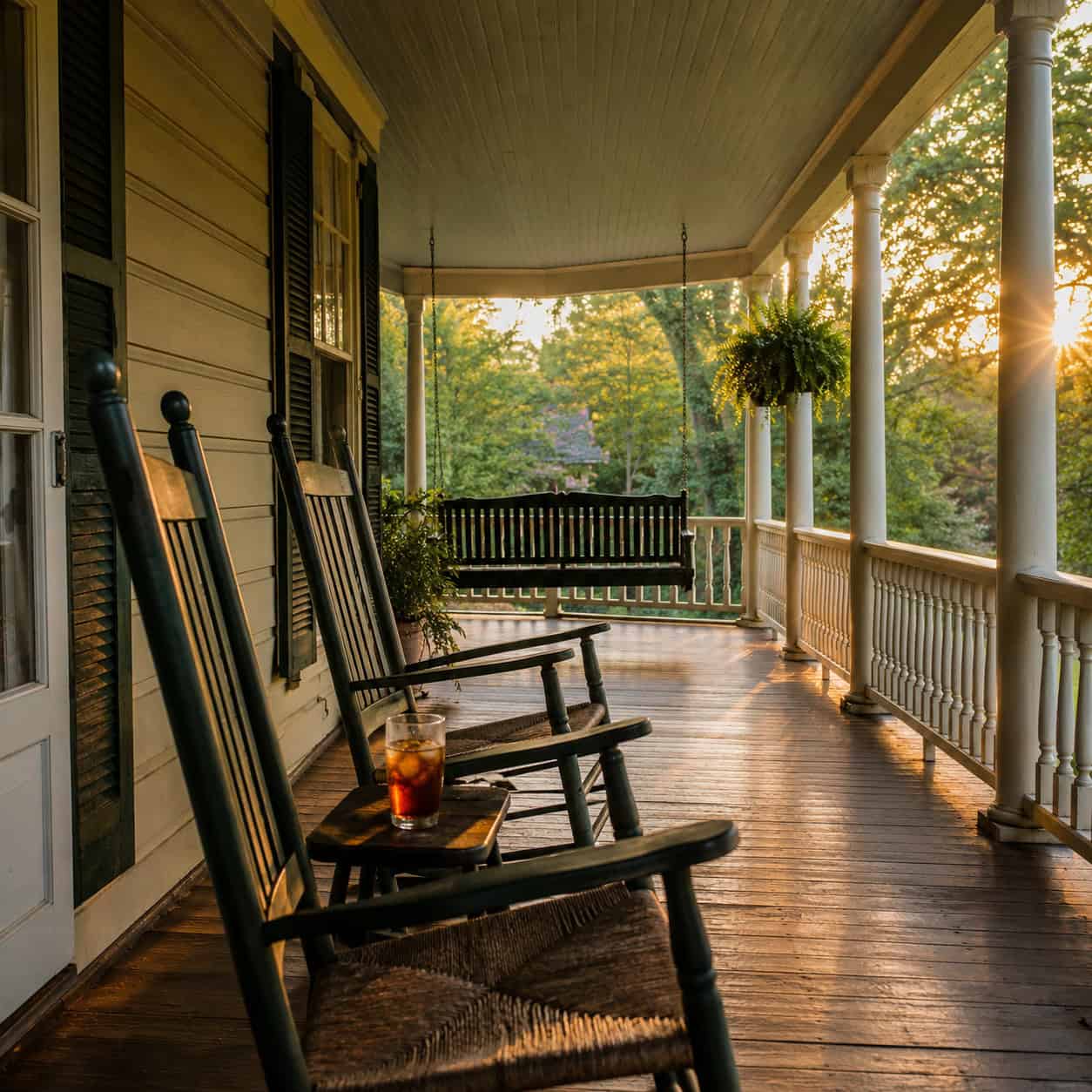 A Front Porch Deep Enough to Live On