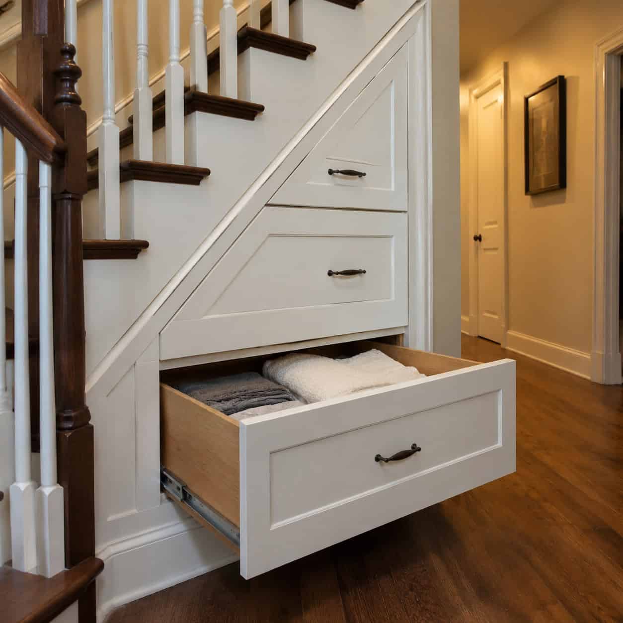 Under-Stair Storage Drawers