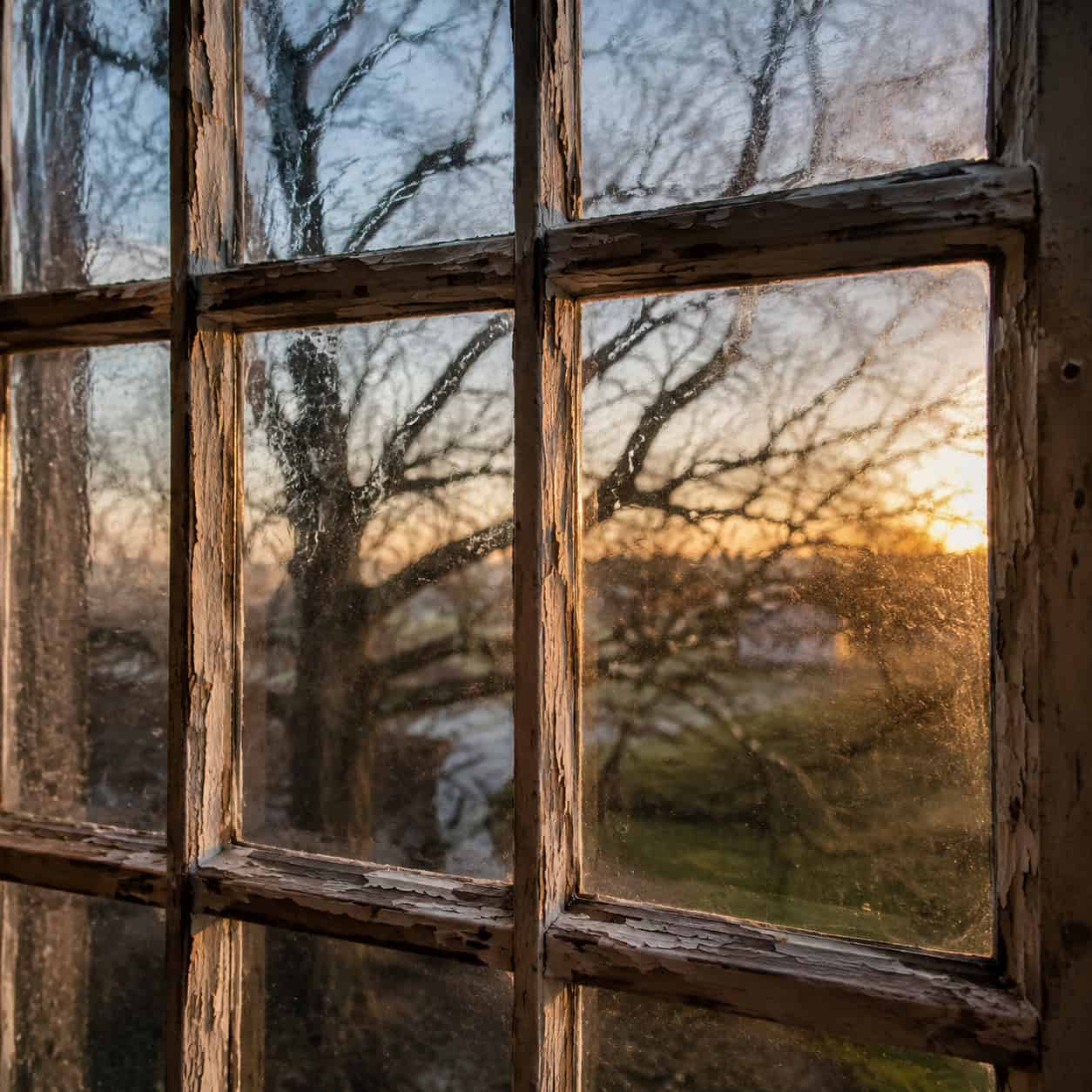 Wavy Glass in the Original Sashes