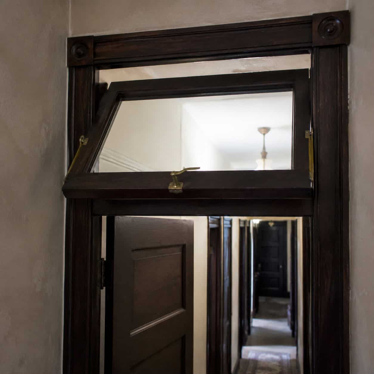Transom Windows Over Interior Doors