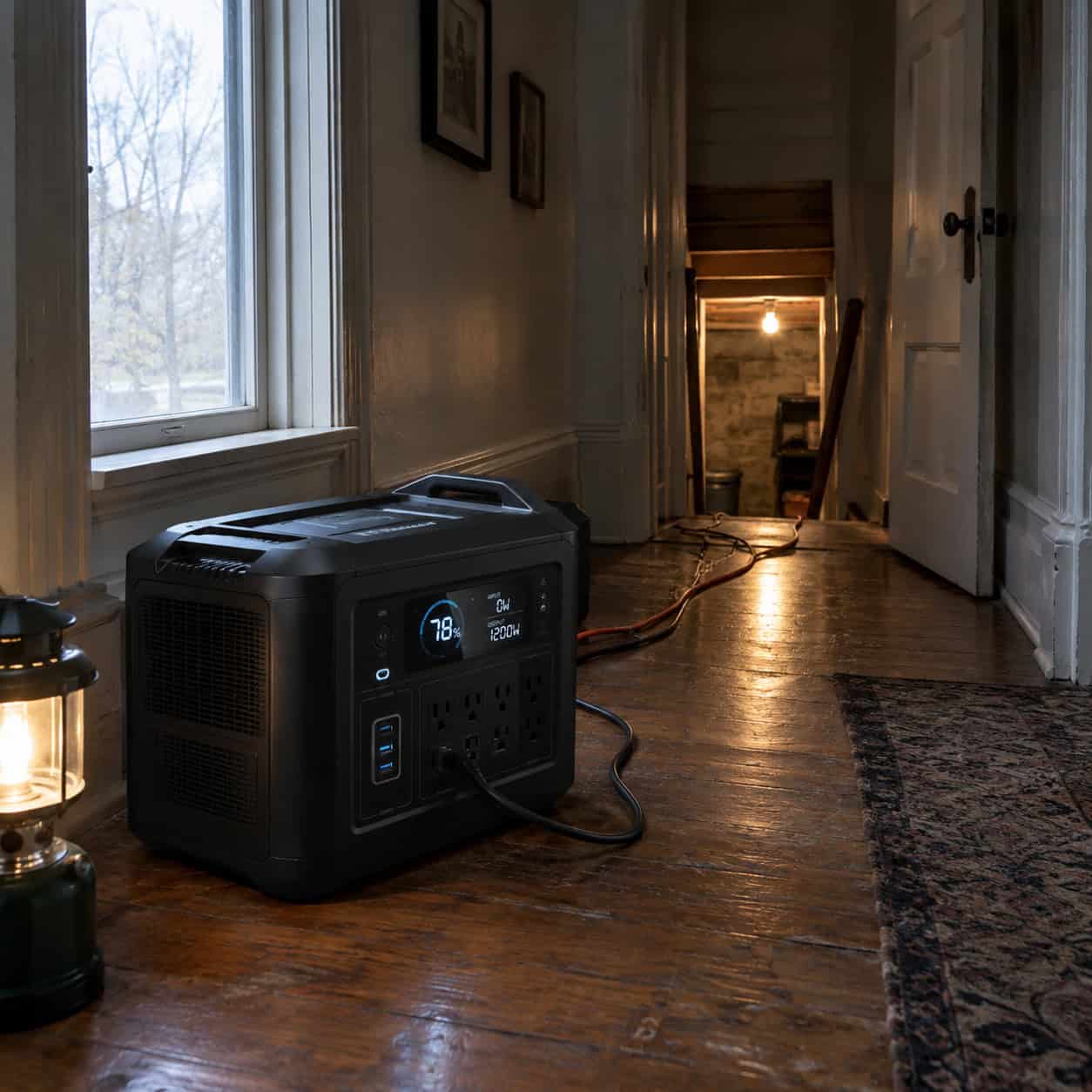 A Large-Capacity Battery Power Station