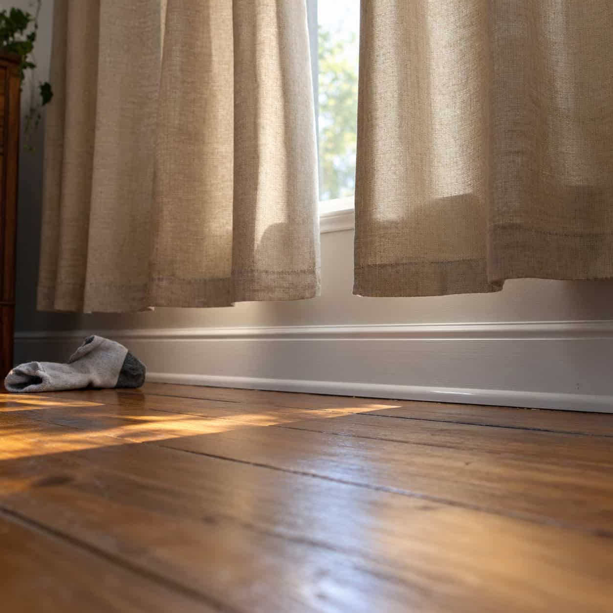 High-Water Curtains That Stop Above the Floor
