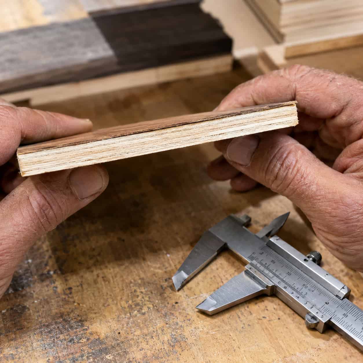 Engineered Wood With a 1-Millimeter Veneer