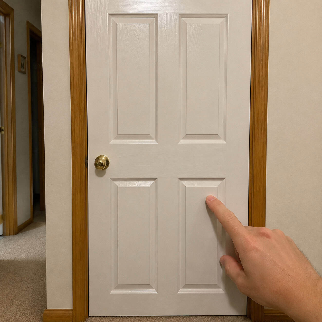 Molded Six-Panel "Colonial" Doors