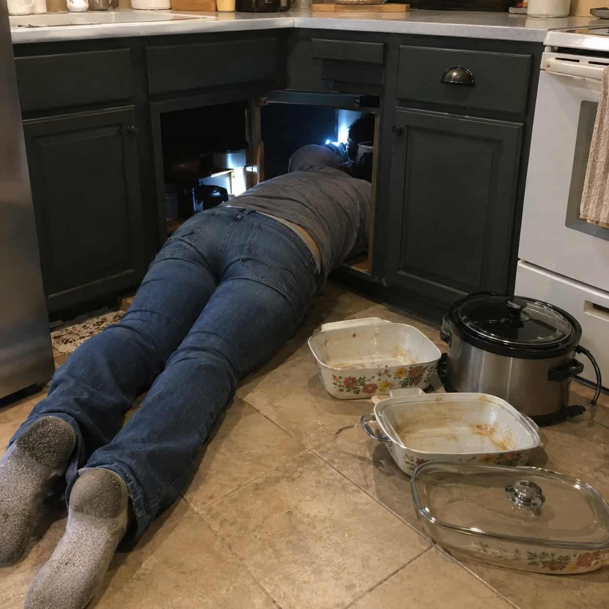 The Blind Corner Cabinet