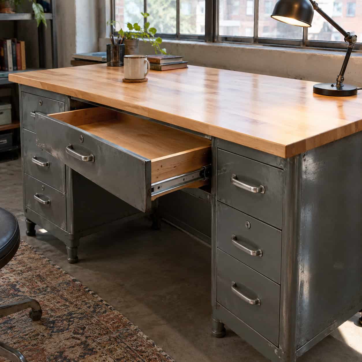 Steel Tanker Desk