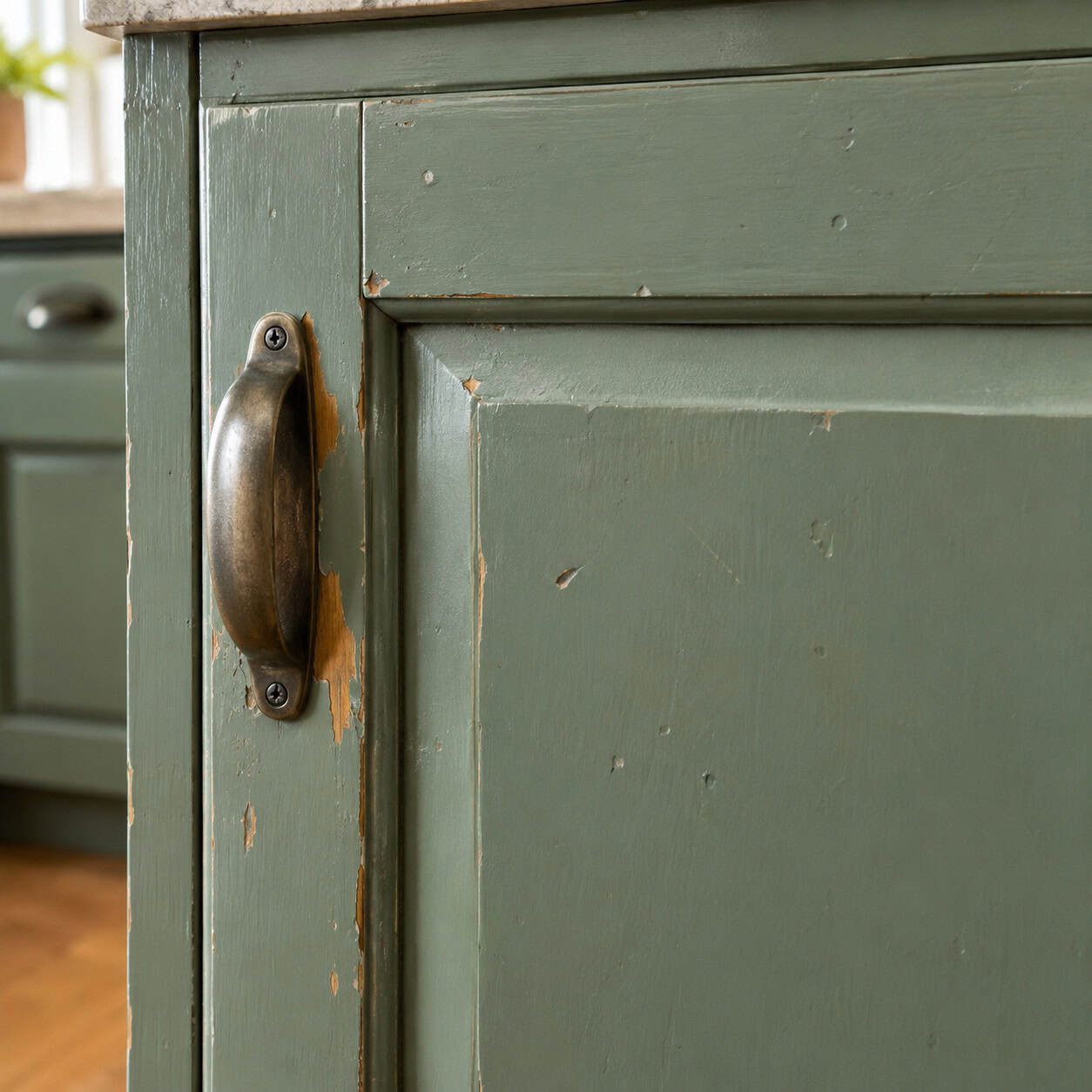 Wall Paint on Kitchen Cabinets